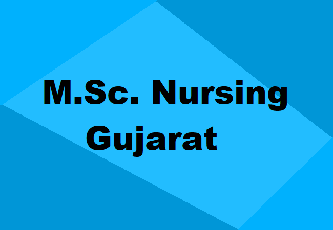 M.Sc. Nursing Gujarat