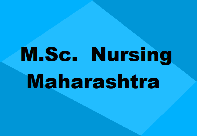 M.Sc. Nursing Maharashtra