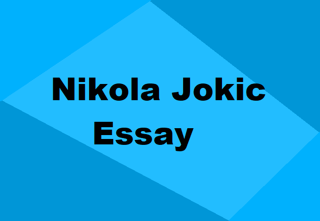 Nikola Jokic Essay