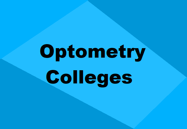 Optometry Colleges India