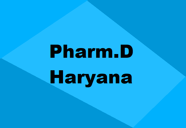 Pharm.D Haryana