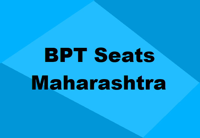 BPT Seats Maharashtra