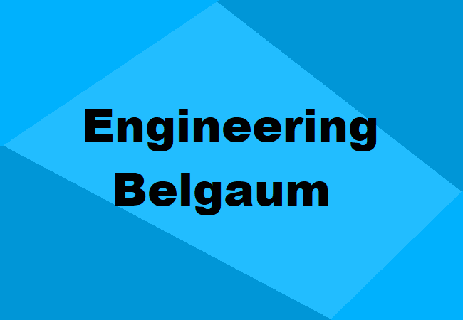 Engineering Colleges Belgaum