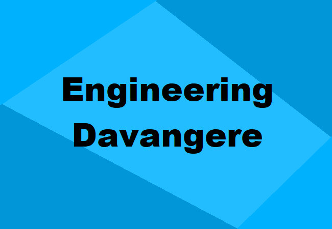 Engineering Colleges Davanagere