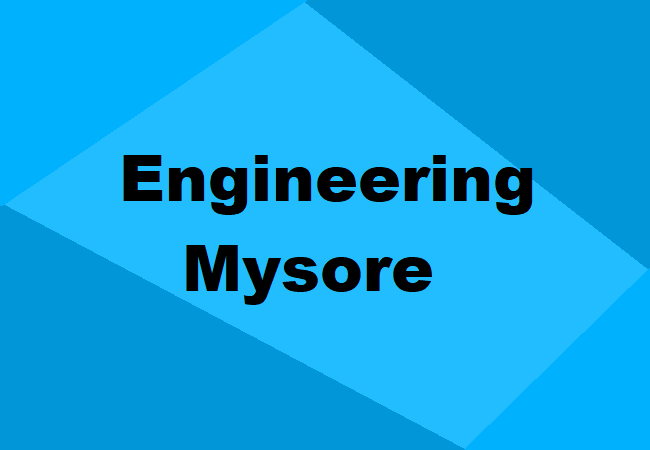 Engineering Colleges Mysore