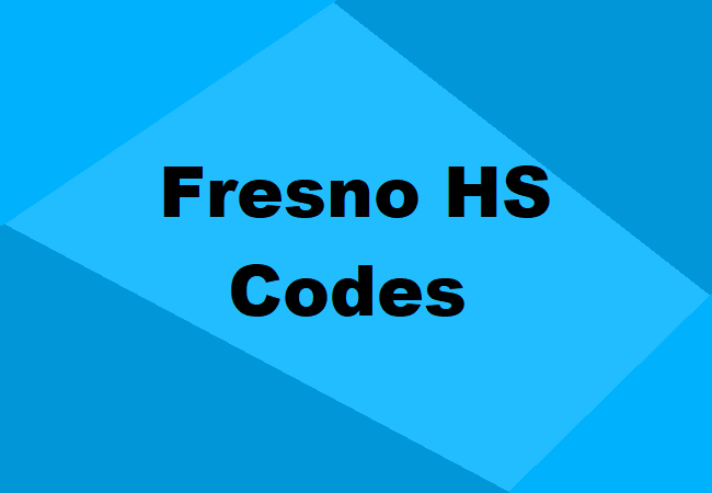 Fresno HS Codes