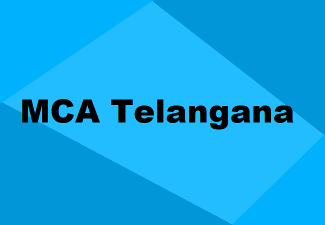 MCA Colleges Telangana