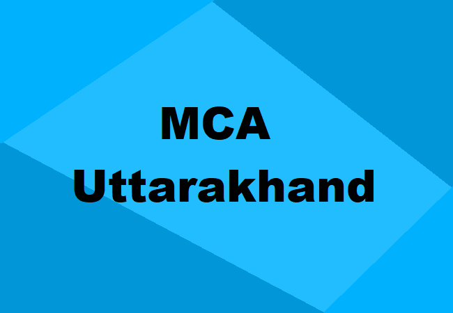 MCA Colleges Uttarakhand