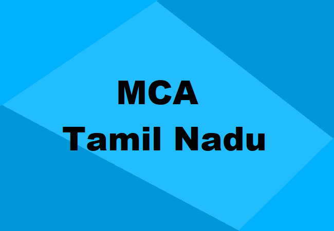 MCA Tamil Nadu