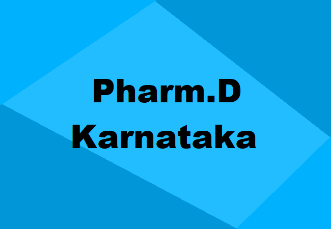 Pharm.D Karnataka