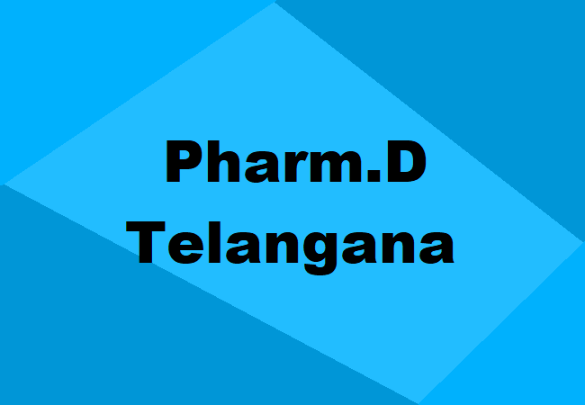 Pharm.D Telangana