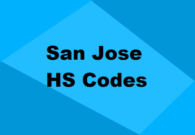 San Jose High School Codes