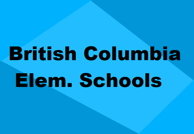 Elementary Schools British Columbia