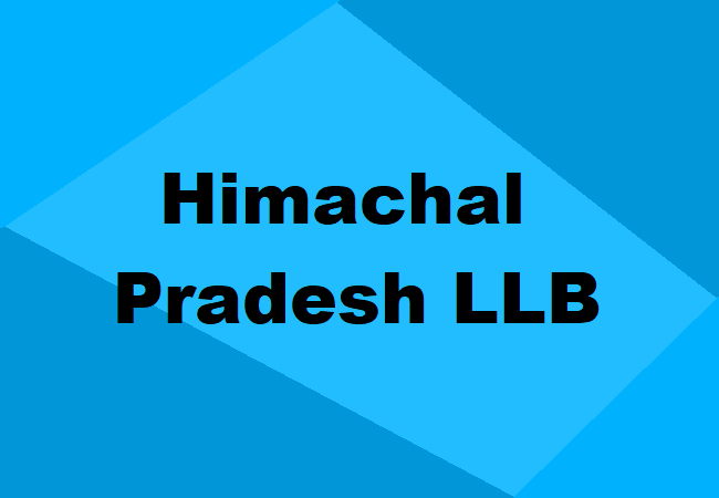 Himachal Pradesh LL.B.