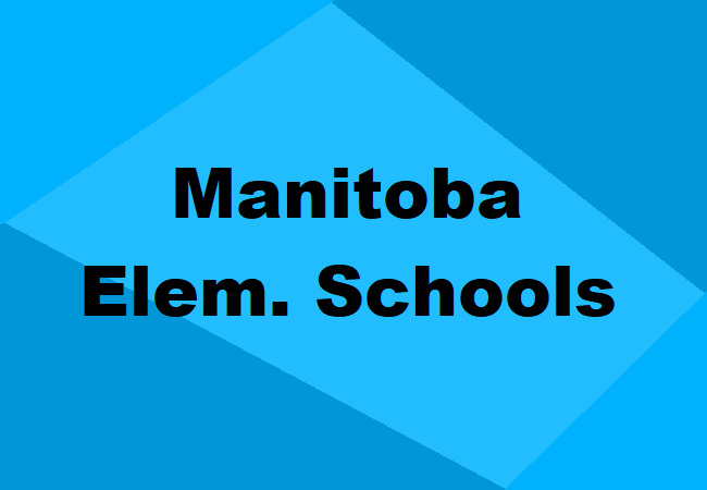 Elementary Schools Manitoba