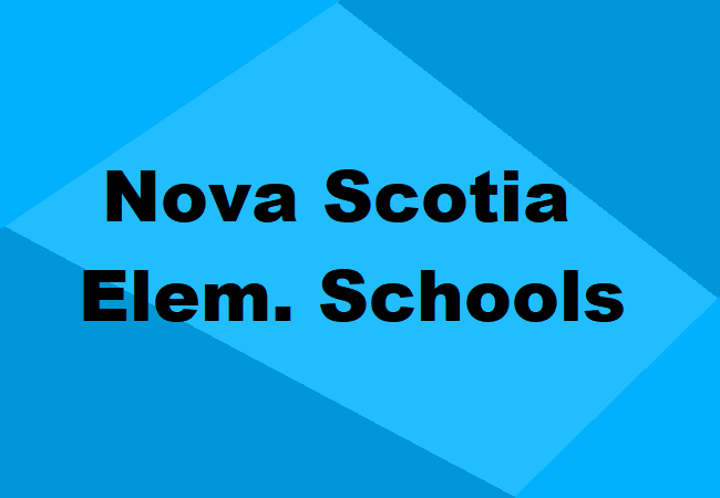 Nova Scotia Elementary Schools 