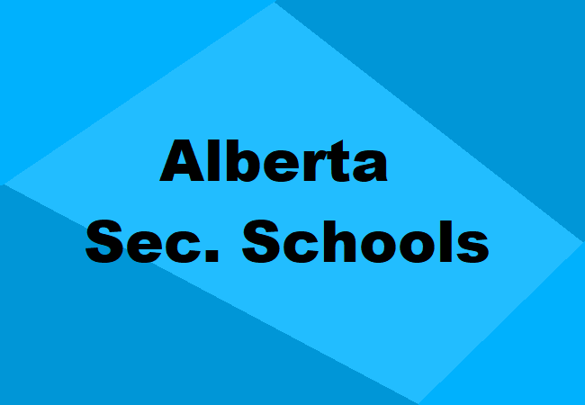 Secondary Schools Alberta