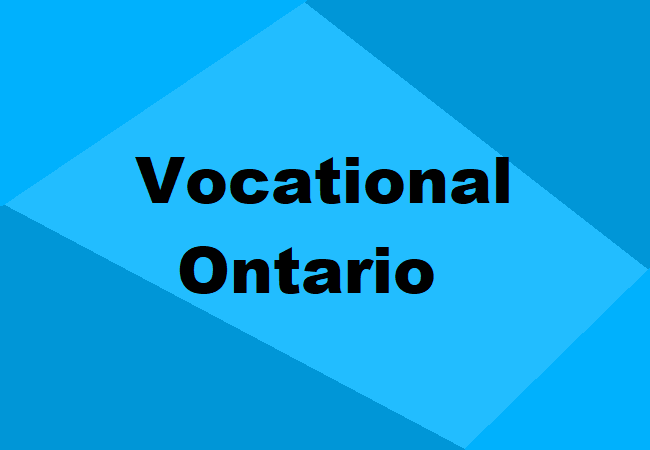 Vocational Schools Ontario