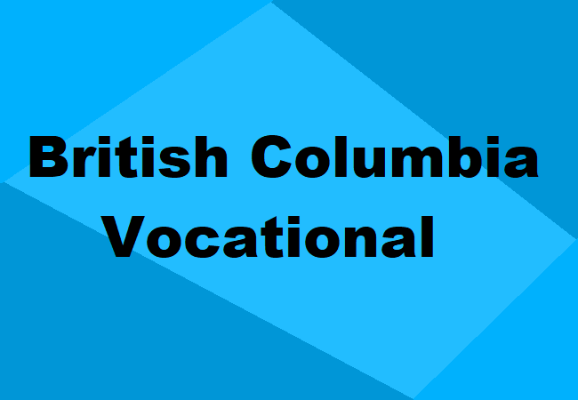 Vocational Schools British Columbia