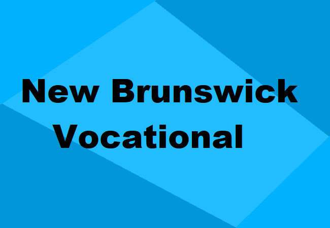 Vocational Schools New Brunswick