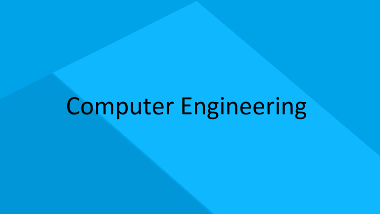 Computer Engineering Associate Degree