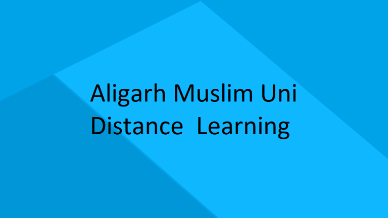 AMU Distance Learning