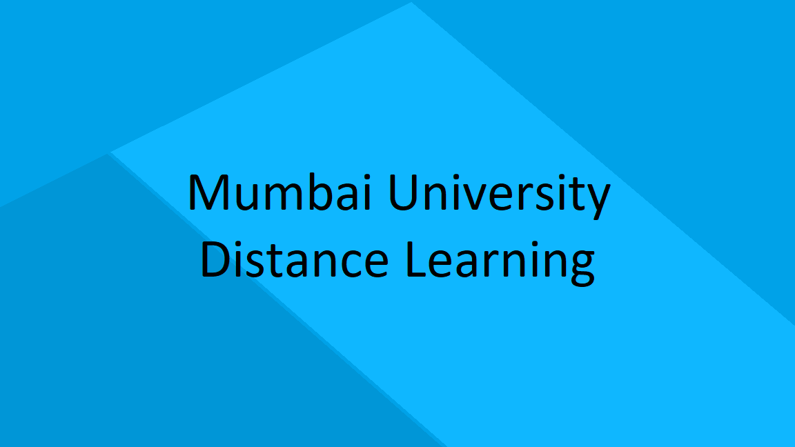 Mumbai University Distance Learning